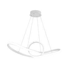 Load image into Gallery viewer, Vornado LED Chandelier in White (35-Inch).
