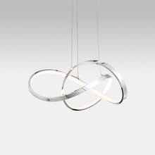Load image into Gallery viewer, Vornado LED Chandelier in Detail.
