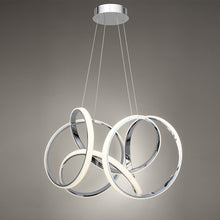 Load image into Gallery viewer, Vornado LED Chandelier in Detail.

