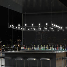 Load image into Gallery viewer, Votives™ LED Linear Pendant Light in room.
