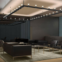 Load image into Gallery viewer, Votives™ LED Linear Pendant Light in living room.
