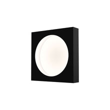 Load image into Gallery viewer, Vuoto™ LED Wall Light in Small/Satin Black.
