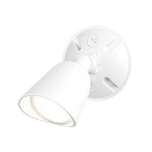 Load image into Gallery viewer, Endurance LED Spot Outdoor Wall Light in Architectural White.

