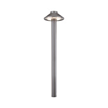 Load image into Gallery viewer, LED Landscape Interpath Light 12V in Bronze on Aluminum/Cone Shape (2700K).
