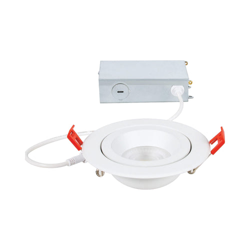 Lotos R Adjustable Downlight Round 4In 5CCT.