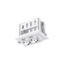 Load image into Gallery viewer, Multi Stealth Adjustable Trim LED Recessed Light in Chrome/White (4W/45-Degree).
