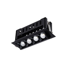 Load image into Gallery viewer, Multi Stealth Adjustable Trim LED Recessed Light in Black/Black (3.5W/45-Degree).

