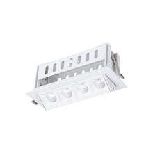 Load image into Gallery viewer, Multi Stealth Adjustable Trim LED Recessed Light in White/White (3.5W/45-Degree).
