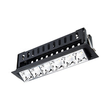 Load image into Gallery viewer, Multi Stealth Adjustable Trim LED Recessed Light in Chrome/Black (3.3W/45-Degree).
