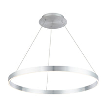 Load image into Gallery viewer, Sirius LED Pendant Light in Brushed Aluminum (Large)
