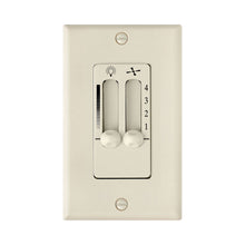 Load image into Gallery viewer, Wall Control in 4-Speed/Dual Slide/Almond.
