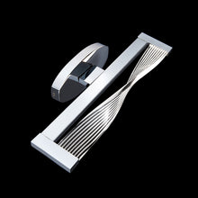 Load image into Gallery viewer, Wave LED Bath Vanity Light in Detail.
