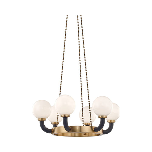 Werner Pendant Light in Brass.