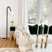 Load image into Gallery viewer, Whit Floor Lamp Detail.

