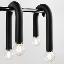 Load image into Gallery viewer, Whit Linear Suspension Light Detail.
