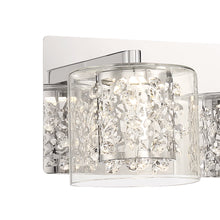 Load image into Gallery viewer, Wild Gems LED Bath Wall Light Detail.
