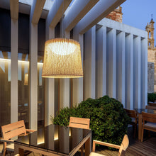 Load image into Gallery viewer, Wind Outdoor LED Pendant Light in Detail.
