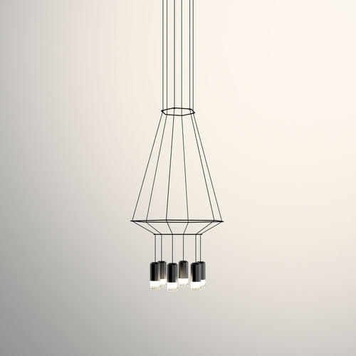 Wireflow Hexagonal LED Pendant Light.