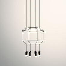 Load image into Gallery viewer, Wireflow Octagonal LED Pendant Light.
