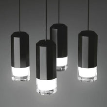 Load image into Gallery viewer, Wireflow Octagonal LED Pendant Light in Detail.

