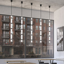 Load image into Gallery viewer, Wit LED Pendant Light in office.
