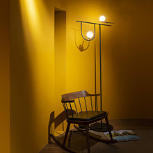 Load image into Gallery viewer, Yanzi LED Floor Lamp in living room.

