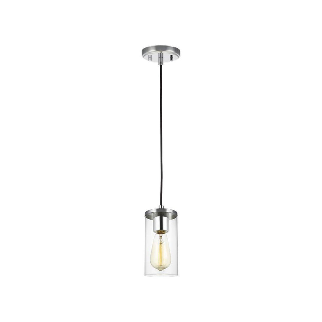 Zire Mini Pendant Light in Chrome.