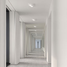 Load image into Gallery viewer, Zoom™ LED Flush Mount Ceiling Light in room.
